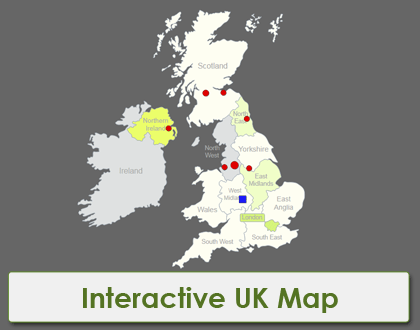 Interactive UK Map