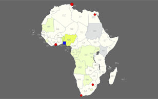 Interactive Map of Africa