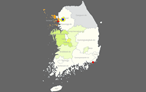 Interactive Map of South Korea