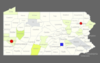 Interactive Map of Pennsylvania