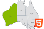 interactive html5 map of australia