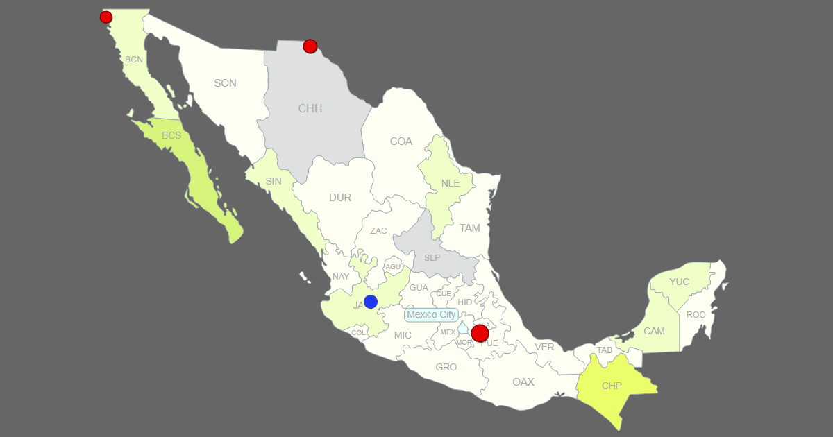 mexico gps maps free